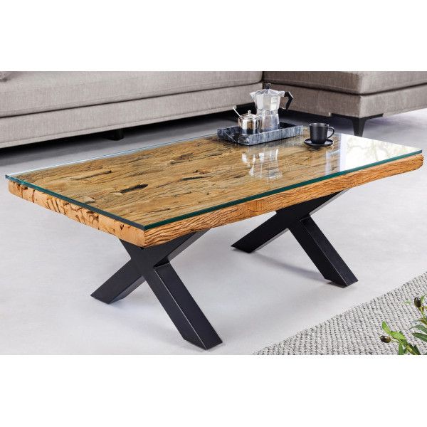 BARRACUDA - X design dohányzóasztal 110cm BARRACUDA - X design dohányzóasztal 110cm