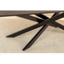 SIGNUM modern mangófa étkezőasztal - 220cm