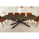 SIGNUM modern mangófa étkezőasztal - 220cm