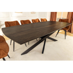 SIGNUM modern mangófa étkezőasztal - 220cm
