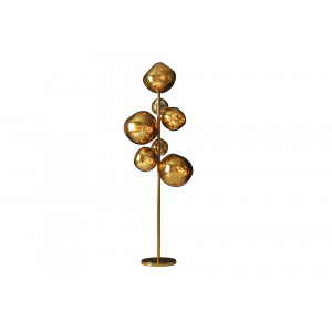 LIQUID DIAMOND design állólámpa - 170cm - arany