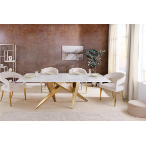 ART LIVING design étkezőasztal -200cm INVICTA