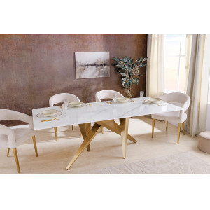 ART LIVING design étkezőasztal -200cm INVICTA