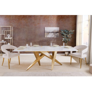 ART LIVING design étkezőasztal -200cm
