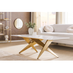 ART LIVING design dohányzóasztal - 130cm