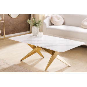 ART LIVING design dohányzóasztal - 130cm
