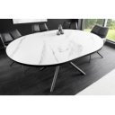 MIKADO MARBLE bővíthető kerámia étkezőasztal - 120-160cm