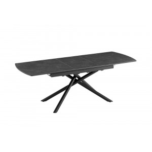 MIKADO bővíthető kerámia étkezőasztal - 180-230cm - grafit INVICTA