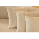 ATELIER design bouclé kanapé - 230cm - beige