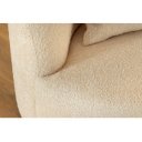 ATELIER design bouclé kanapé - 230cm - beige