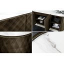 REFLECTION design komód - 150cm - bronz