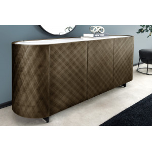 REFLECTION design komód - 150cm - bronz INVICTA