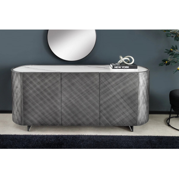 REFLECTION design komód - 150cm - antracit