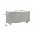 REFLECTION design komód - 150cm - antracit