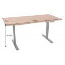 MAMMUT állítható magasságú akác íróasztal - 120cm