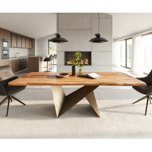 RESINES prémium akác étkezőasztal - 240cm bútor