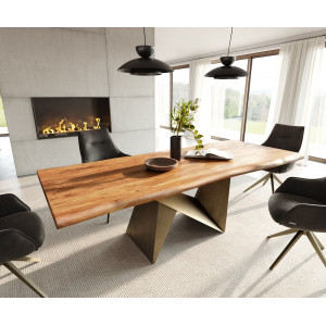 RESINES prémium akác étkezőasztal - 240cm bútor