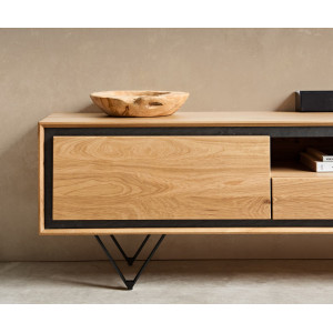 STONEGRACE prémium tölgy TV-szekrény - 240cm DELIFE