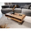 NOTTURNO prémium akác dohányzóasztal - 100cm