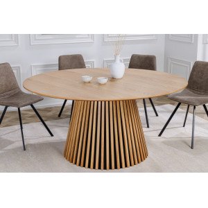 VALHALLA modern kerek étkezőasztal - 140cm Étkezőasztalok