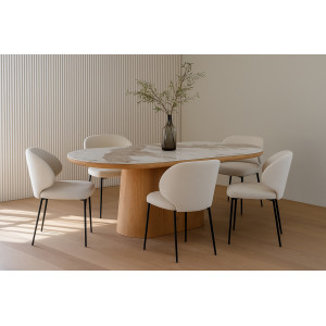 UNIQUE design kerámia étkezőasztal - 200cm INVICTA