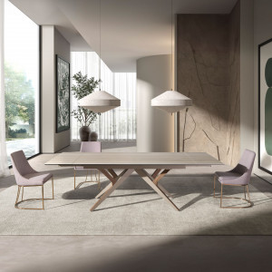URBANA prémium kerámia bővíthető étkezőasztal - 180-260cm