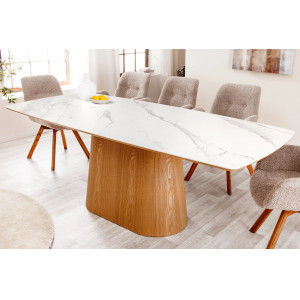 UNIQUE OAK design kerámia étkezőasztal - 200cm INVICTA