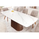 UNIQUE WALNUT design kerámia étkezőasztal - 200cm