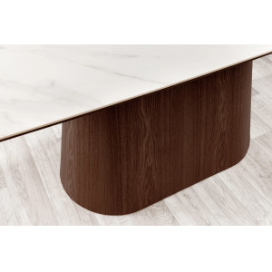 UNIQUE WALNUT design kerámia étkezőasztal - 200cm