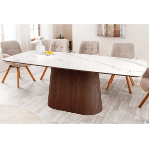 UNIQUE WALNUT design kerámia étkezőasztal - 200cm INVICTA