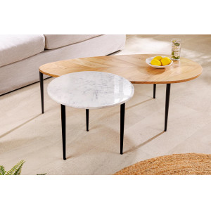 ADLON modern dohányzóasztal szett INVICTA