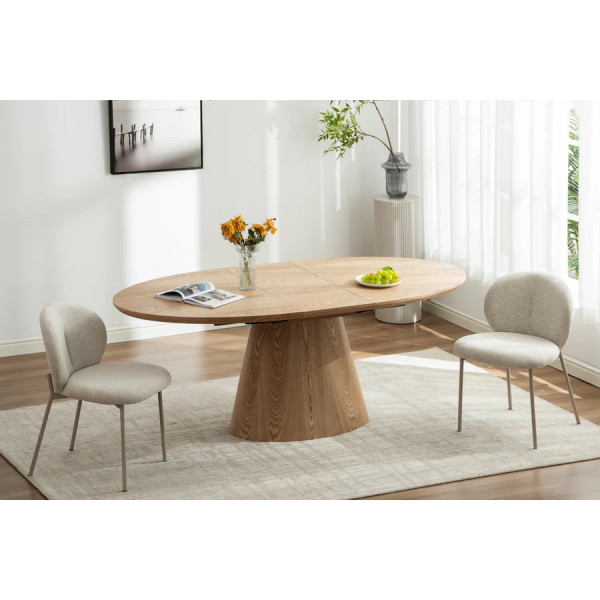 UNIQUE OAK modern bővíthető étkezőasztal - 160-200cm