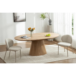 UNIQUE OAK modern bővíthető étkezőasztal - 160-200cm INVICTA
