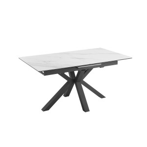 ETERNITY design kerámia étkezőasztal - 160-200cm - márvány