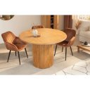 TRES CHIC különleges mangófa étkezőasztal - 120cm