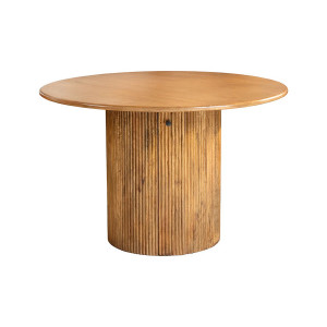 TRES CHIC különleges mangófa étkezőasztal - 120cm