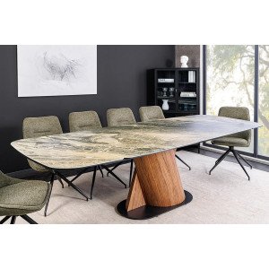 ELEMENTS bővíthető étkezőasztal - beige - 180-260cm INVICTA