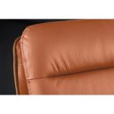 BIG GEORGE prémium bőr bárszék - barna