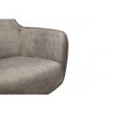 VOGUE design bársony fotel - taupe