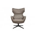 VOGUE design bársony fotel - taupe