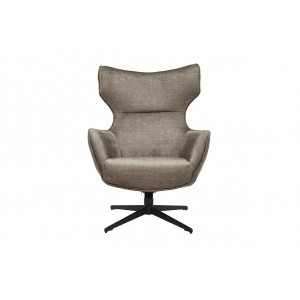 VOGUE design bársony fotel - taupe