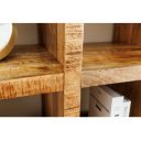 IRON CRAFT  modern mangófa polc - 160cm