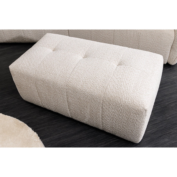 ROYAL design boucle puff - beige