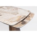 PATAGONIA design kerámia bővíthető étkezőasztal - 180-260cm - beige