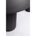 ORISSA BLACK mangófa étkezőasztal - 200cm