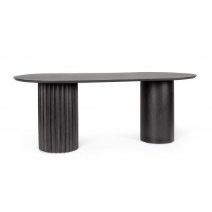 ORISSA BLACK mangófa étkezőasztal - 200cm BIZZOTTO