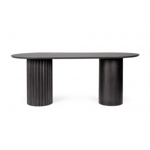 ORISSA BLACK mangófa étkezőasztal - 200cm BIZZOTTO