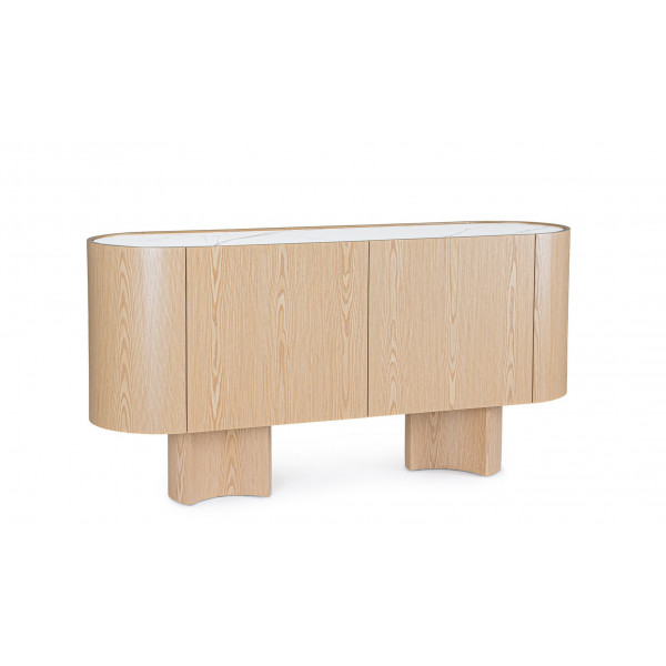 LUNARA prémium tölgy komód - 160cm