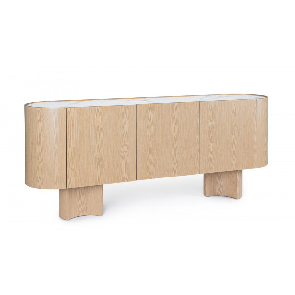 LUNARA prémium tölgy komód - 200cm