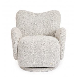 HARPER design fotel - szürke BIZZOTTO